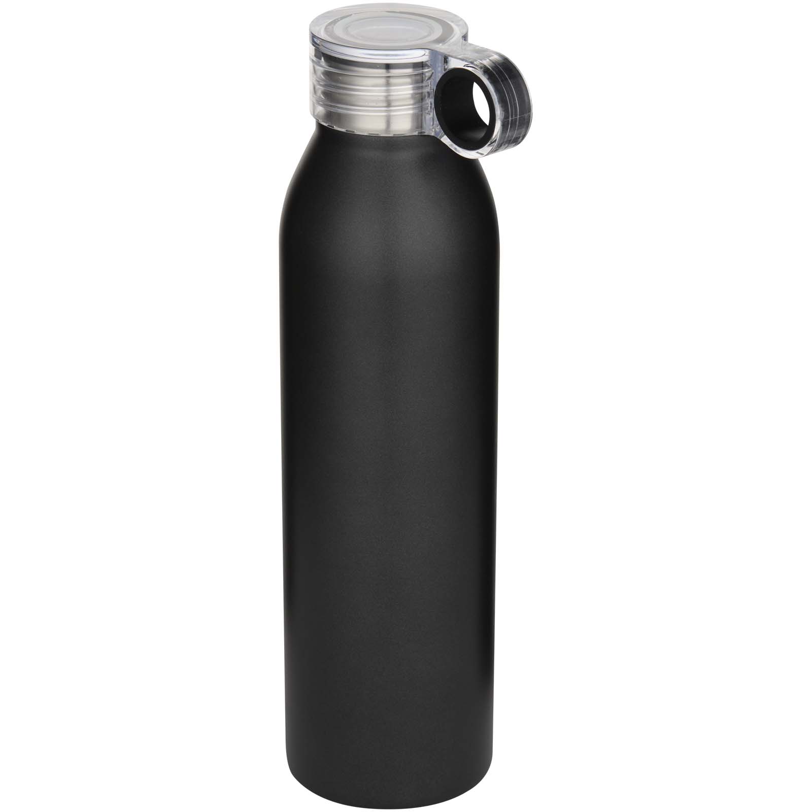 Grom 650 ml RCS-zertifizierte Trinkflasche aus recyceltem Edelstahl schwarz