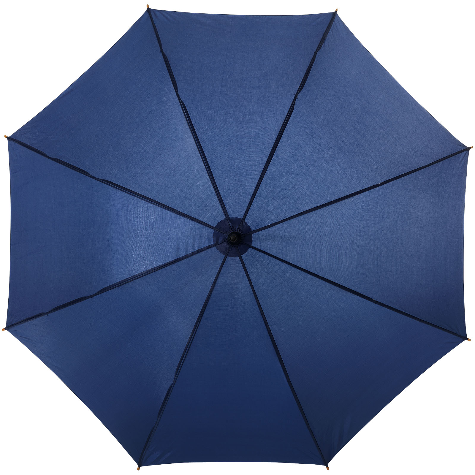 Jova 23" Regenschirm mit Holzstange und -griff navy