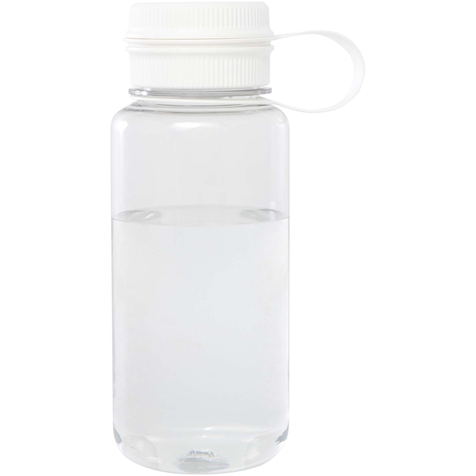 Ryder 900 ml RCS-zertifizierte RPET-Sportflasche mit Multifunktionsdeckel weiss
