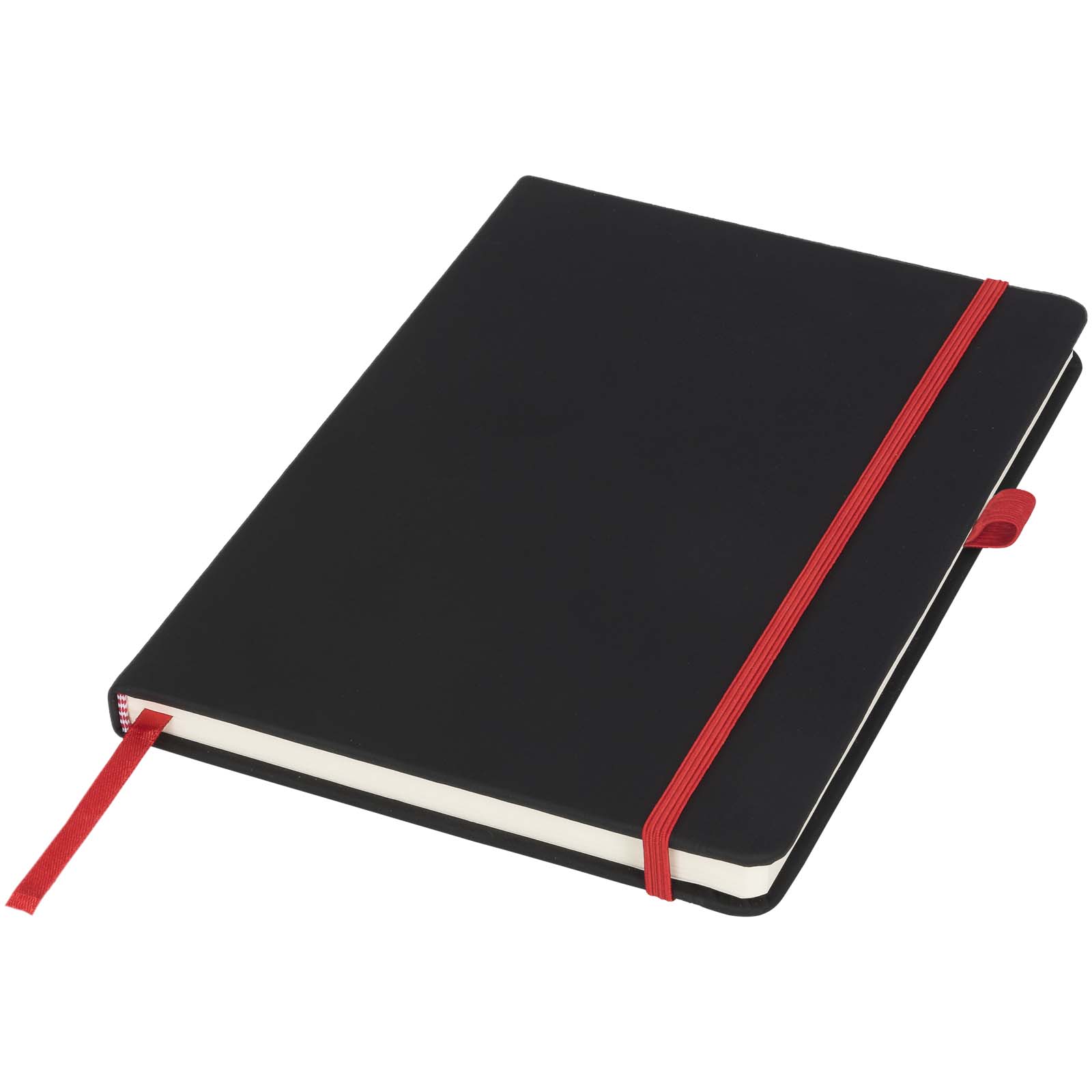 Noir A5 Notizbuch schwarz, rot