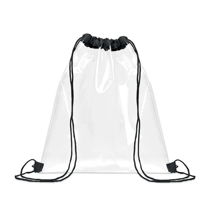 Transparenter Kordelzugbeutel