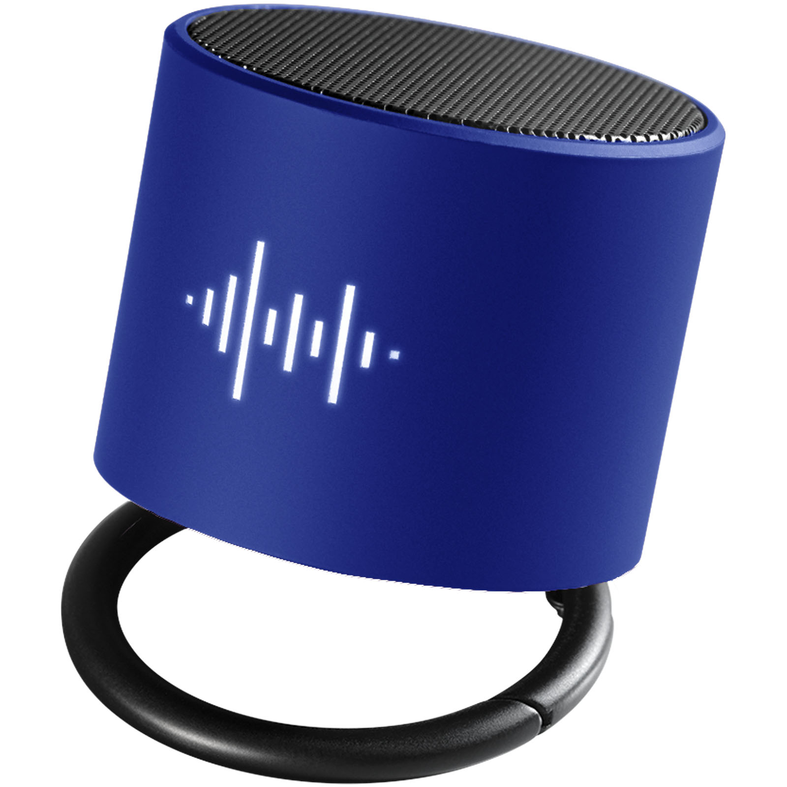 SCX.design S26 Lautsprecher Ring mit Leuchtlogo reflexblau, schwarz