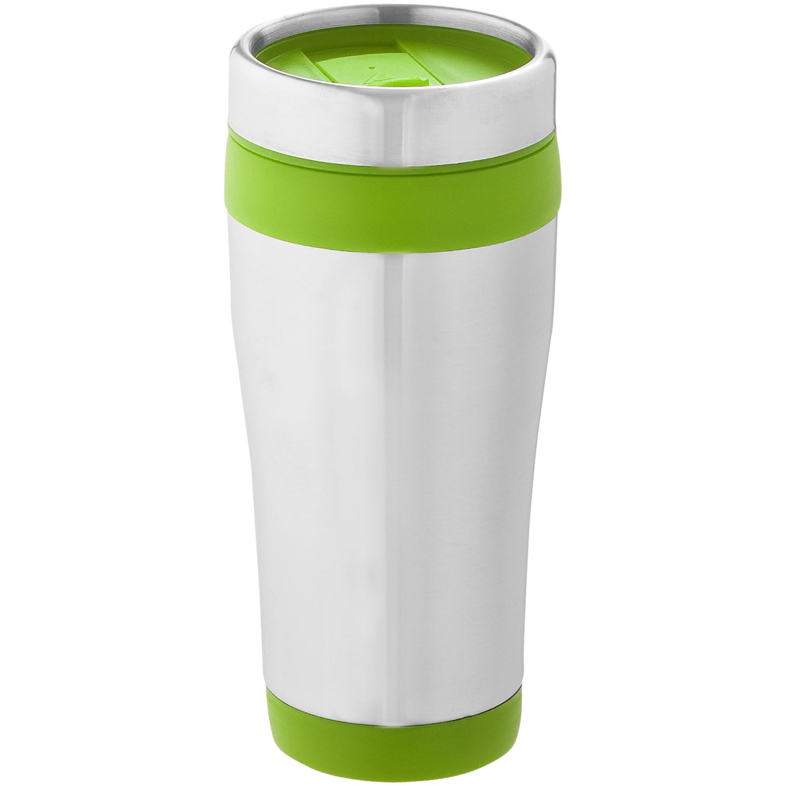 Elwood 410 ml Isolierbecher silber, Lindgrün