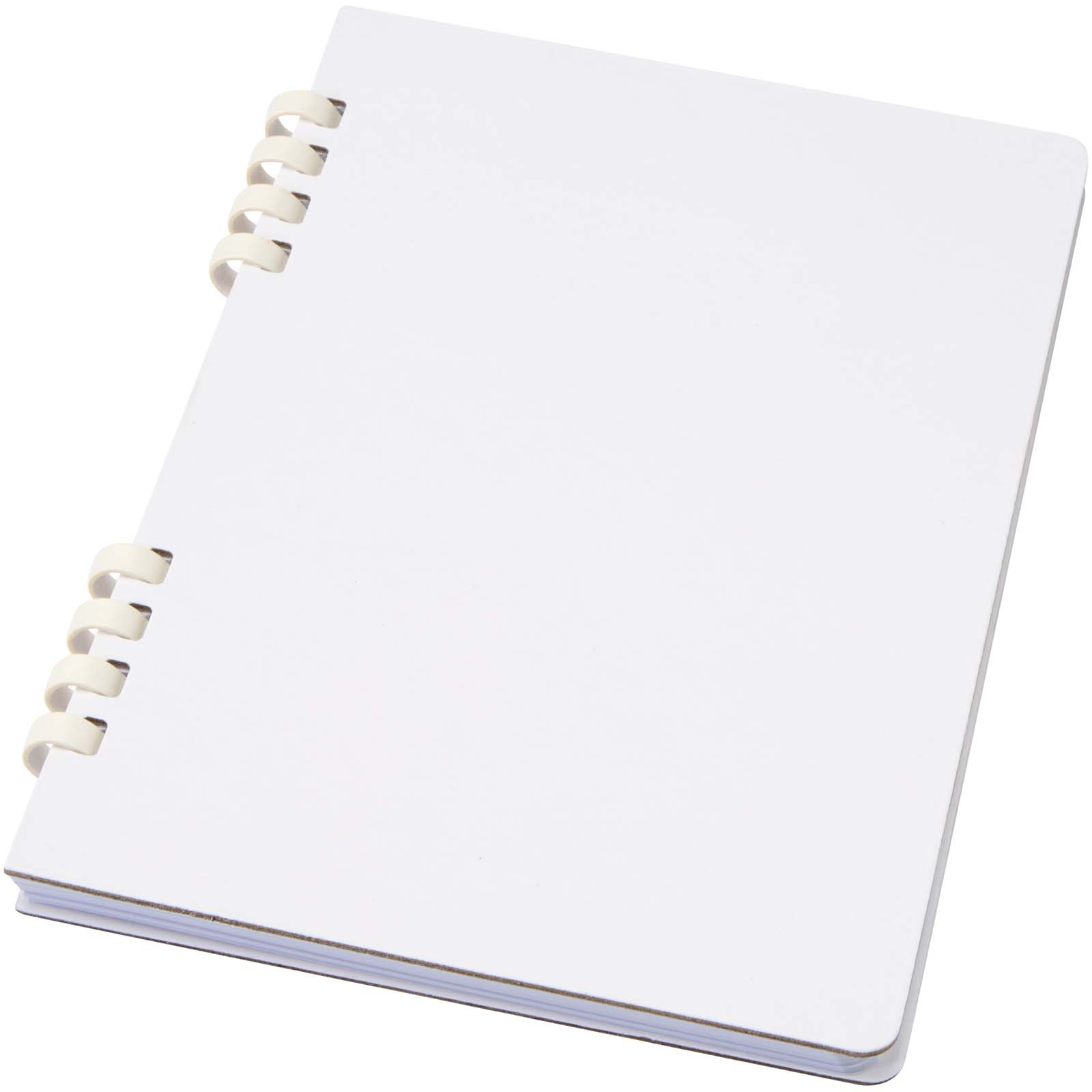 Fil A5 Hardcover RCS recyceltes Spiralnotizbuch weiss