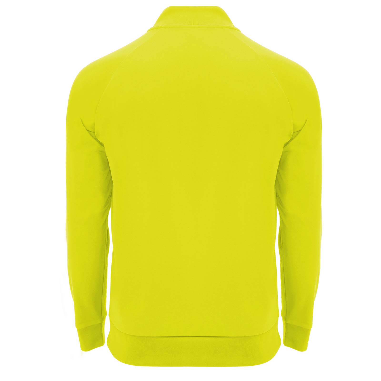 Epiro 200 g/m² Half-Zip Sweatshirt Unisex fluorgelb