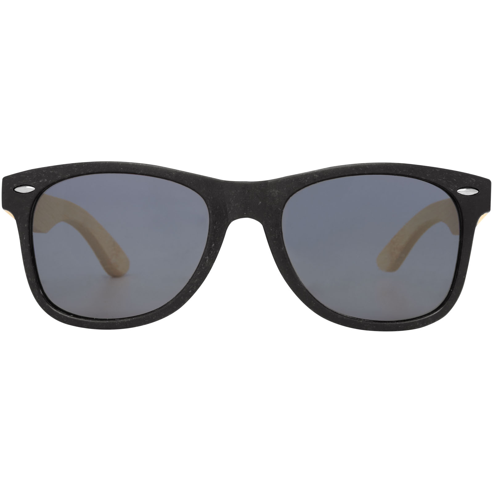 Sun Ray Bambus Sonnenbrille schwarz