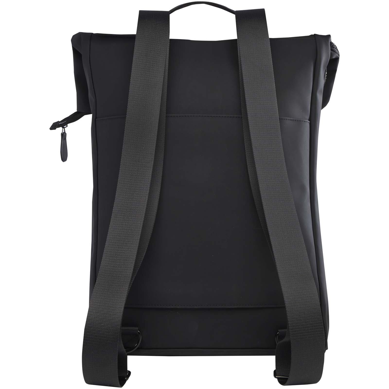 Turner 15,6" GRS-recycelter Rolltop Laptop-Rucksack 12 L schwarz