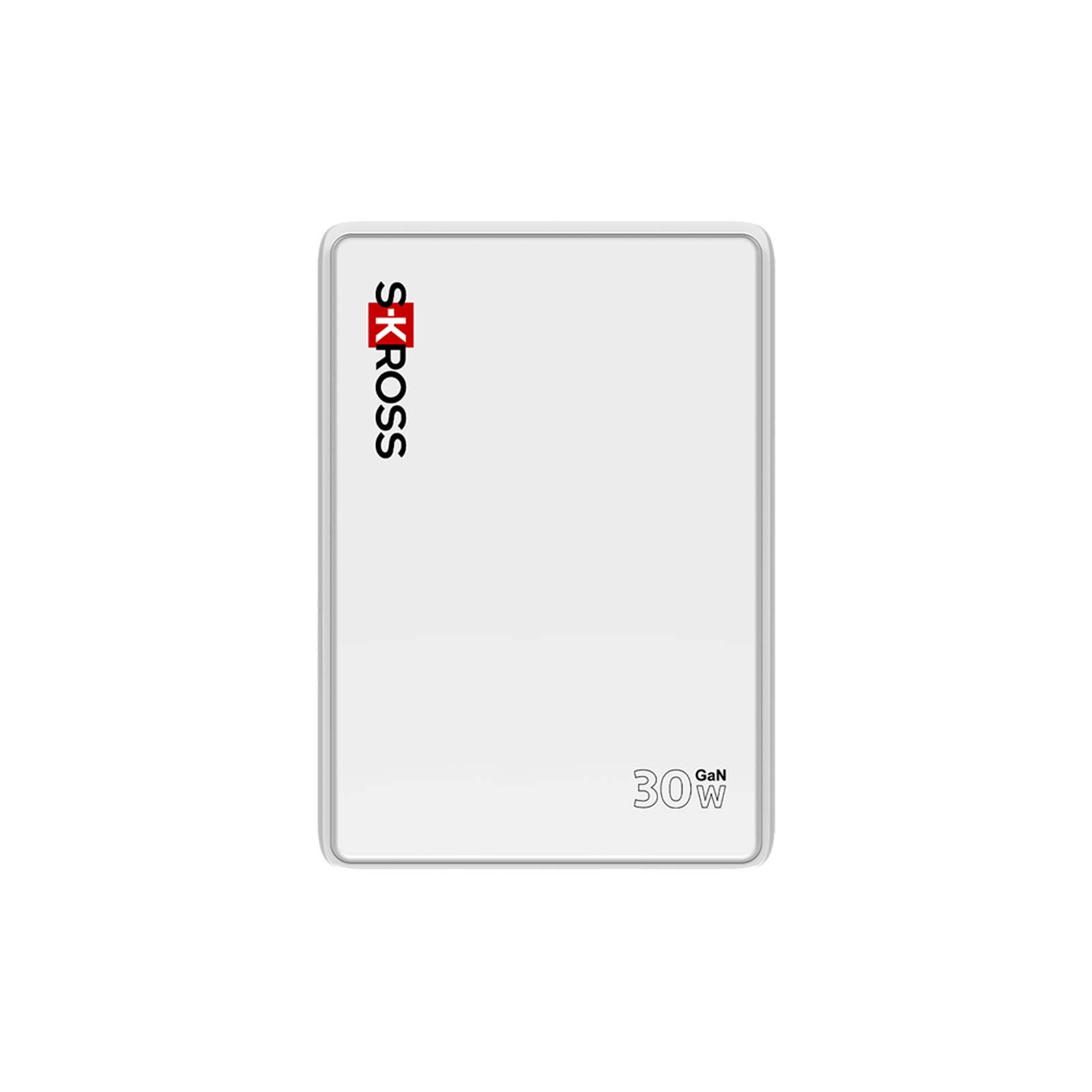 SKROSS® Slim 30W Europa-Wandladegerät weiss