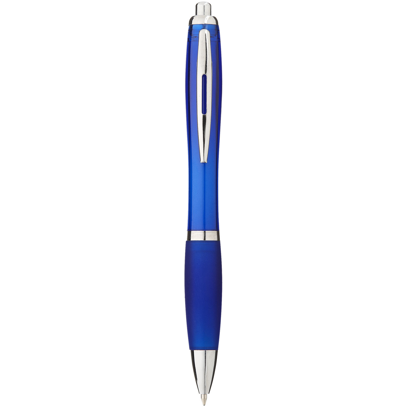 Nash Kugelschreiber mit farbigem Schaft und Griff (blaue Mine) royalblau