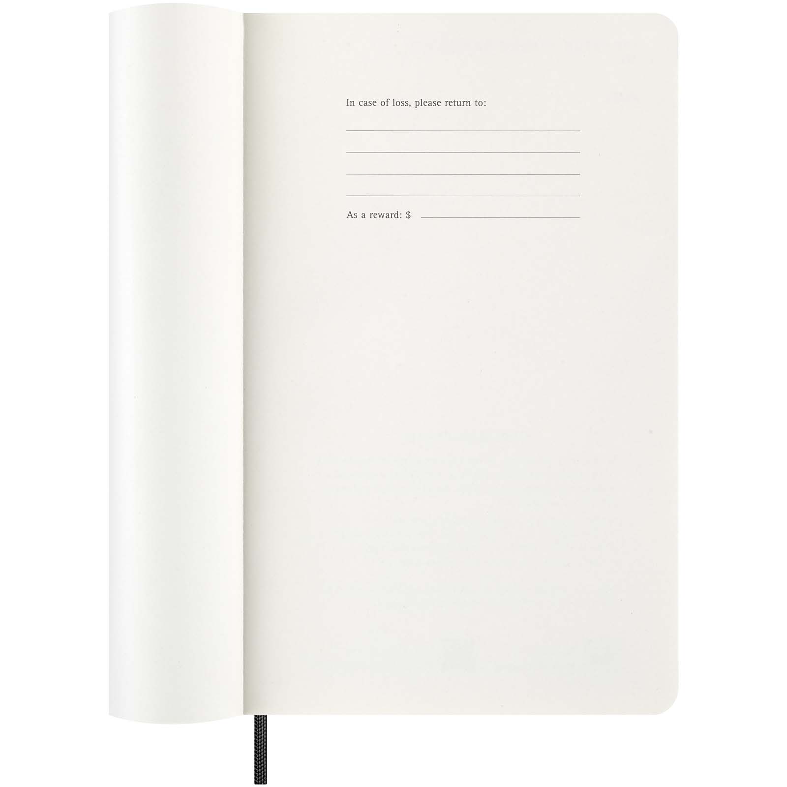 Moleskine Softcover 12 Monate Wochenkalender L schwarz