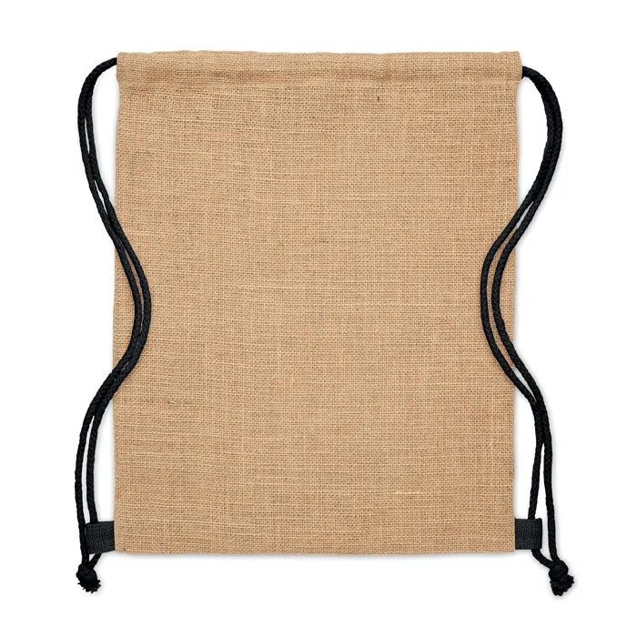 Jute Beutel mit Kordelzug