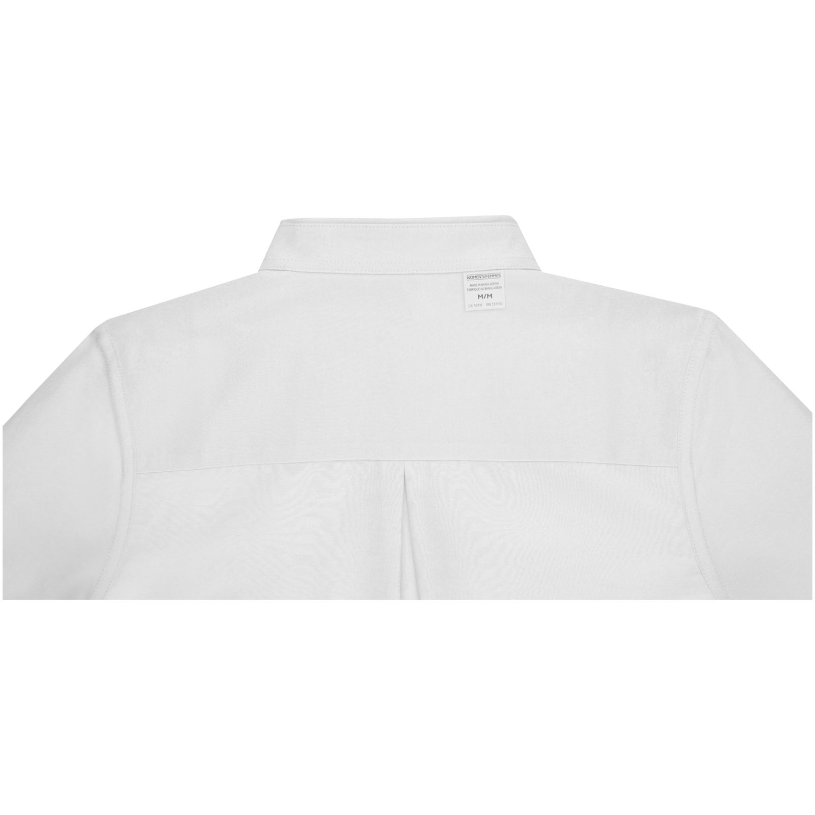 Pollux 130 g/m² Damenbluse mit langen Ärmeln weiss