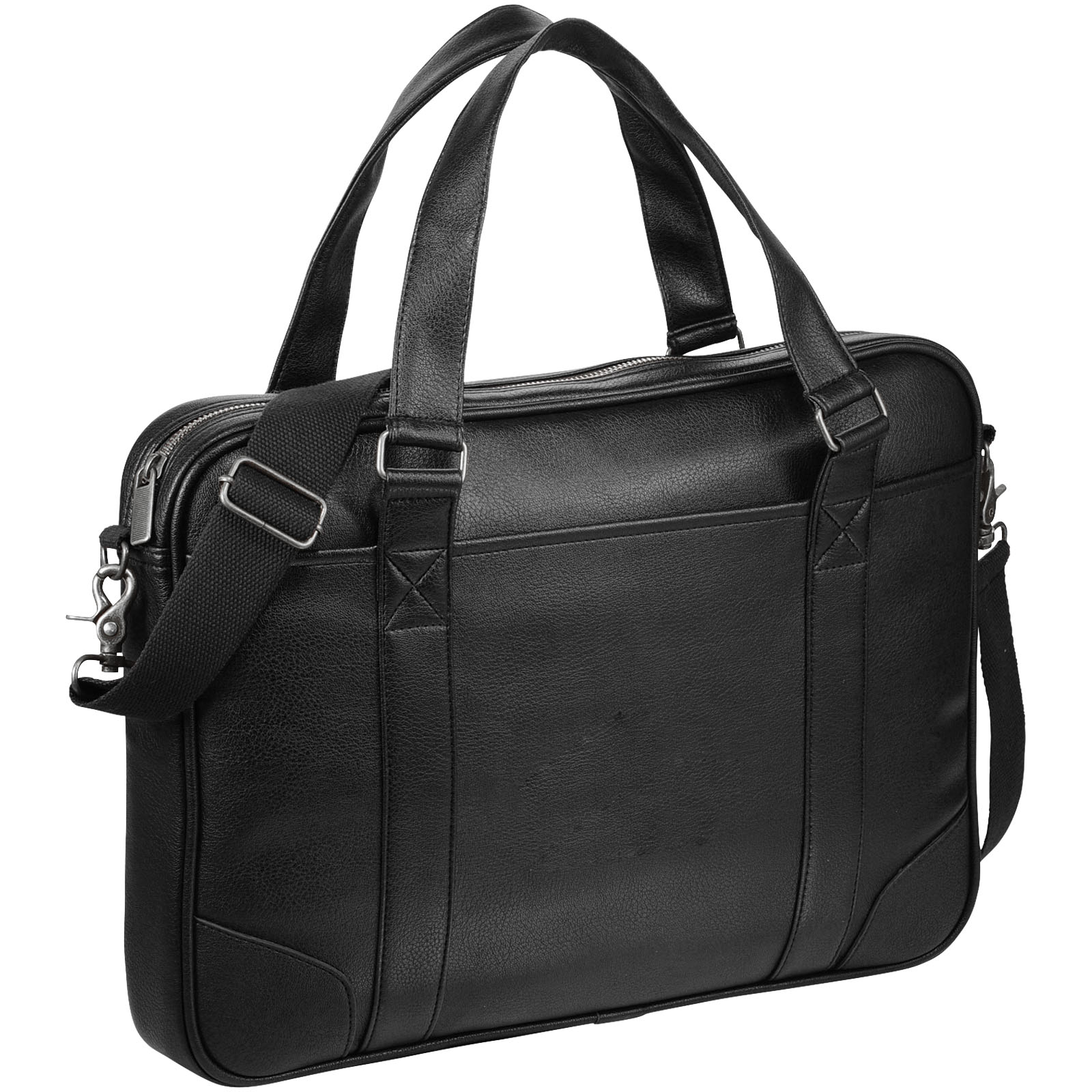 Oxford 15,6" schmale Laptop Konferenztasche 5L schwarz