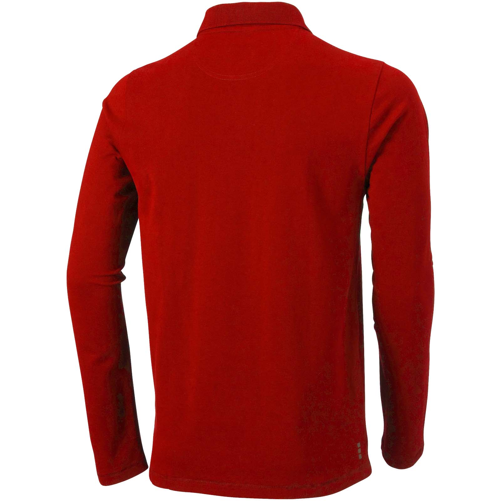 Calgary 180 g/m² Langarm Poloshirt für Herren rot