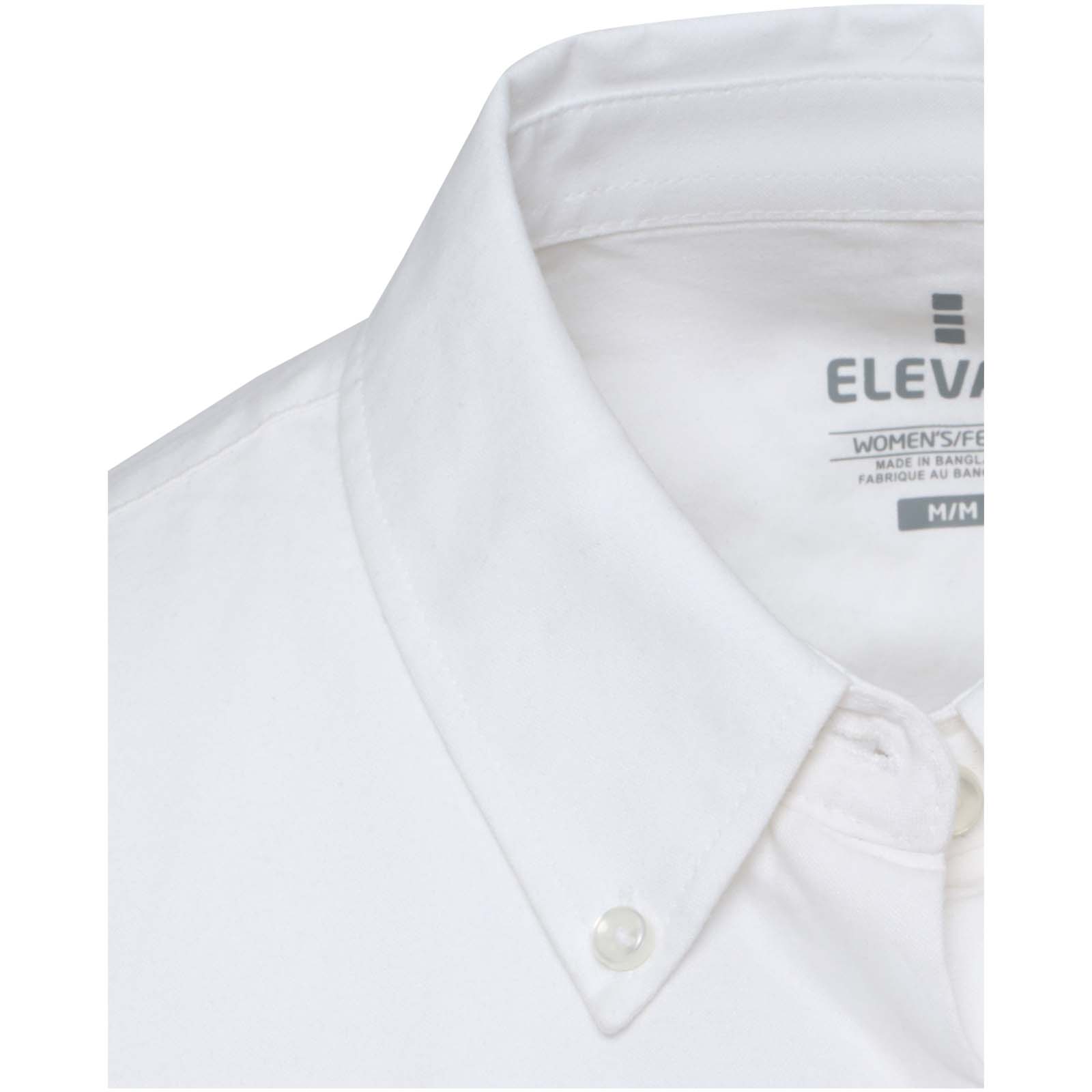 Sphene 165 g/m² Oxford Bluse weiss