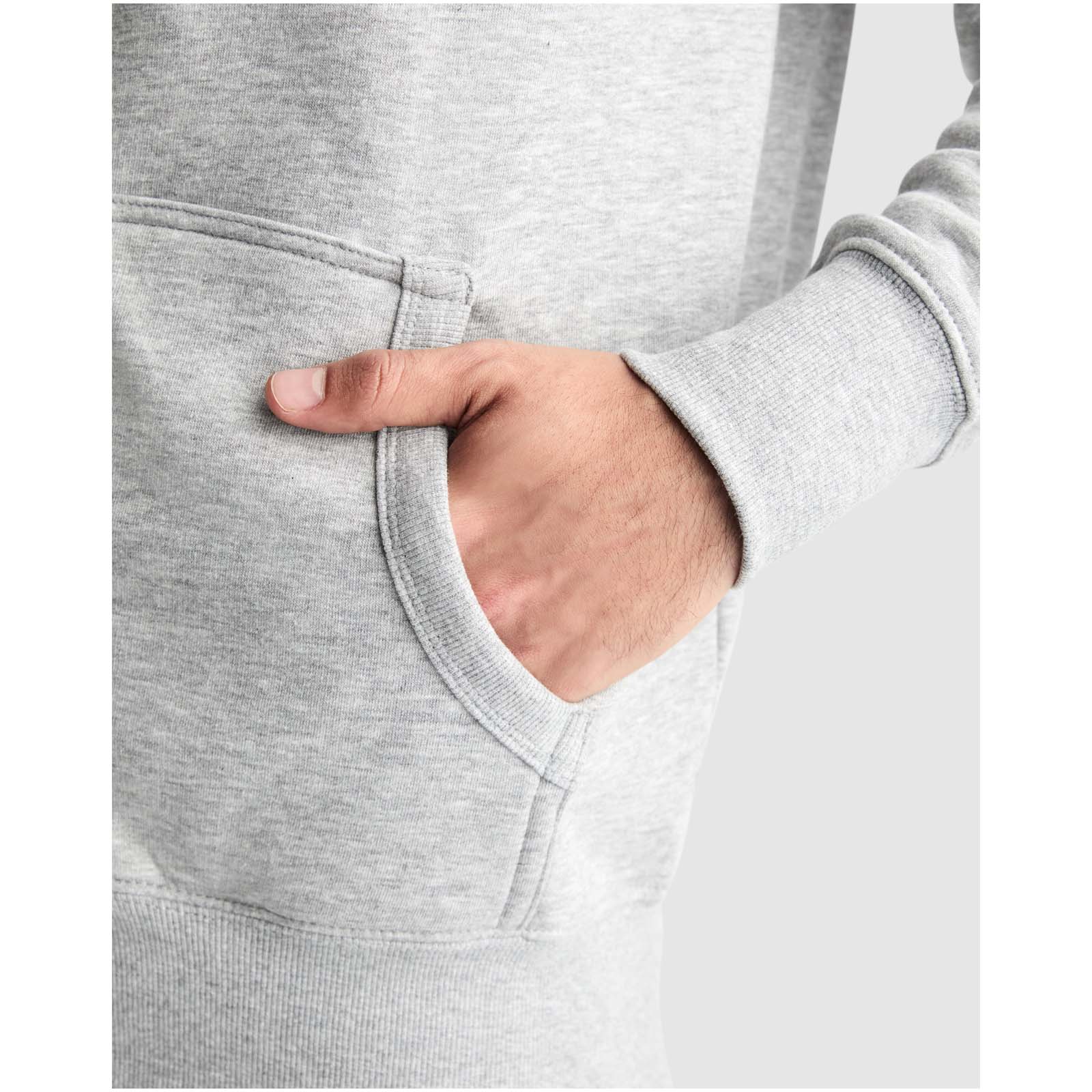 Montblanc 280 g/m² Kapuzensweatjacke Unisex heather grau
