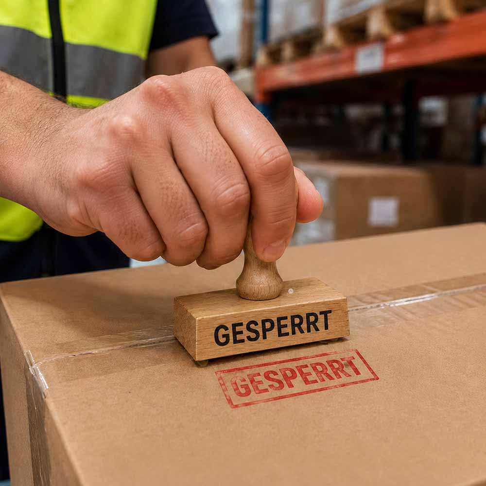 Holzstempel - mit individuellem Stempel