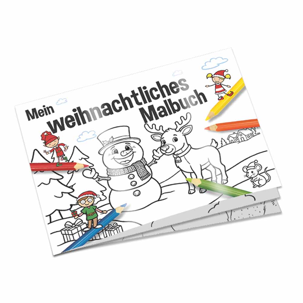 Malbuch Mini A7 - Heimische Tiere