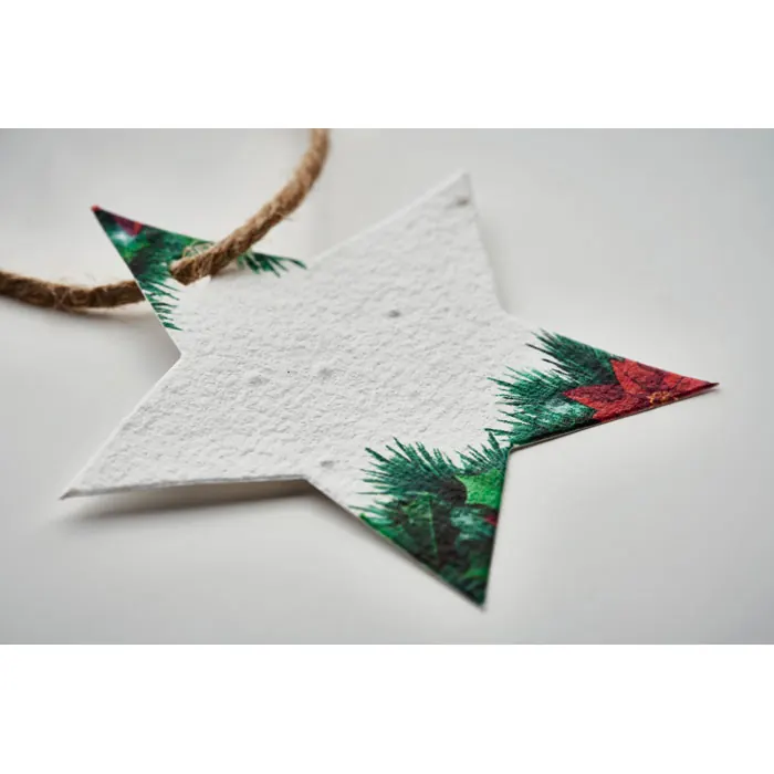 Weihnachtsschmuck Samenpapier