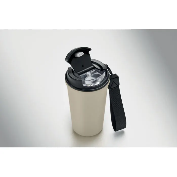 Becher recy. Edelstahl 400ml