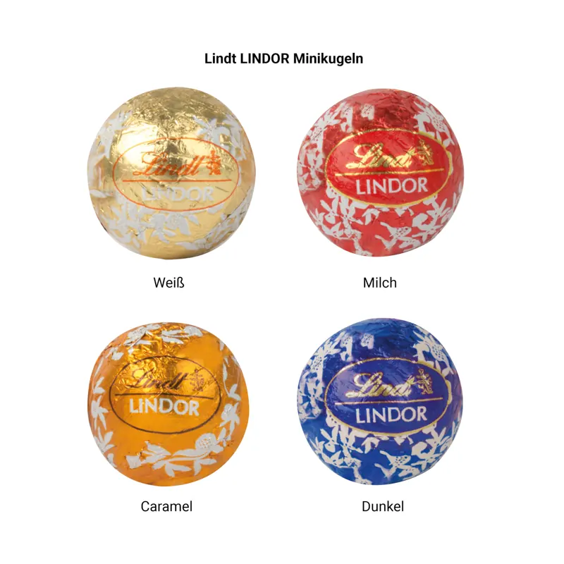 Minikugel Adventskalender, LINDOR Lindt Mini Kugeln