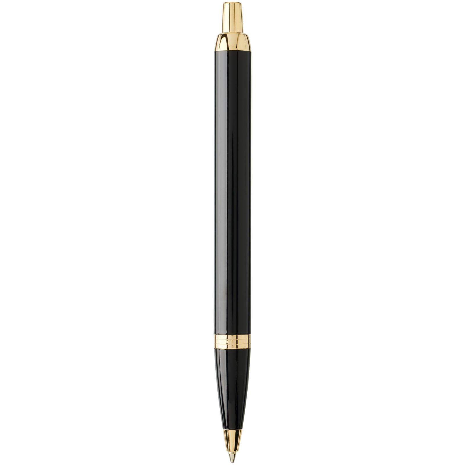Parker IM Kugelschreiber (blaue Mine) schwarz, gold