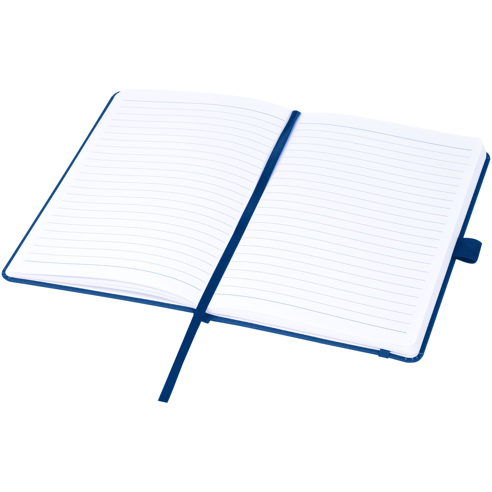 Thalaasa Hardcover Notizbuch aus Ozean Kunststoff blau