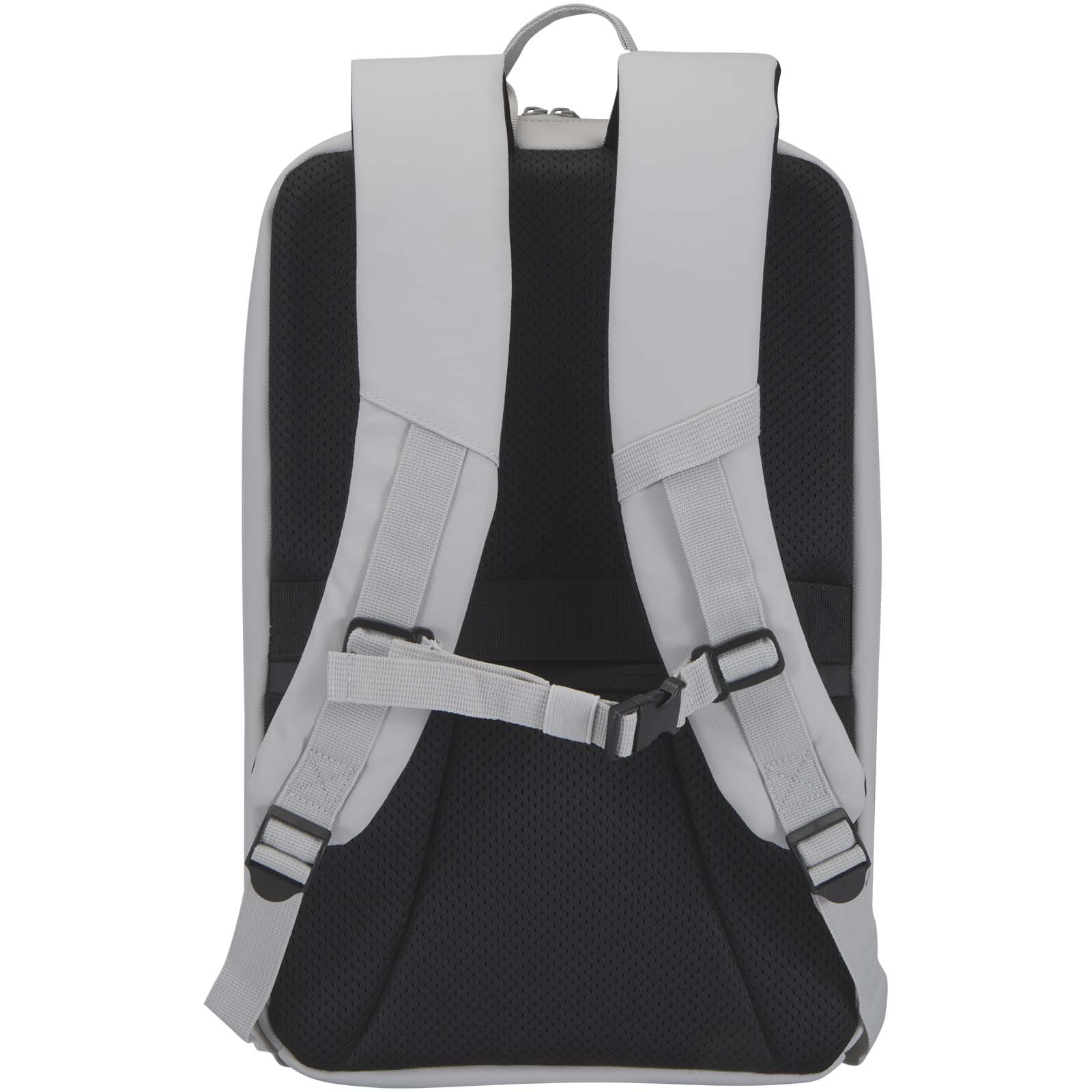 SMART 15" GRS Laptop-Rucksack aus recyceltem Material, 18 l hellgrau
