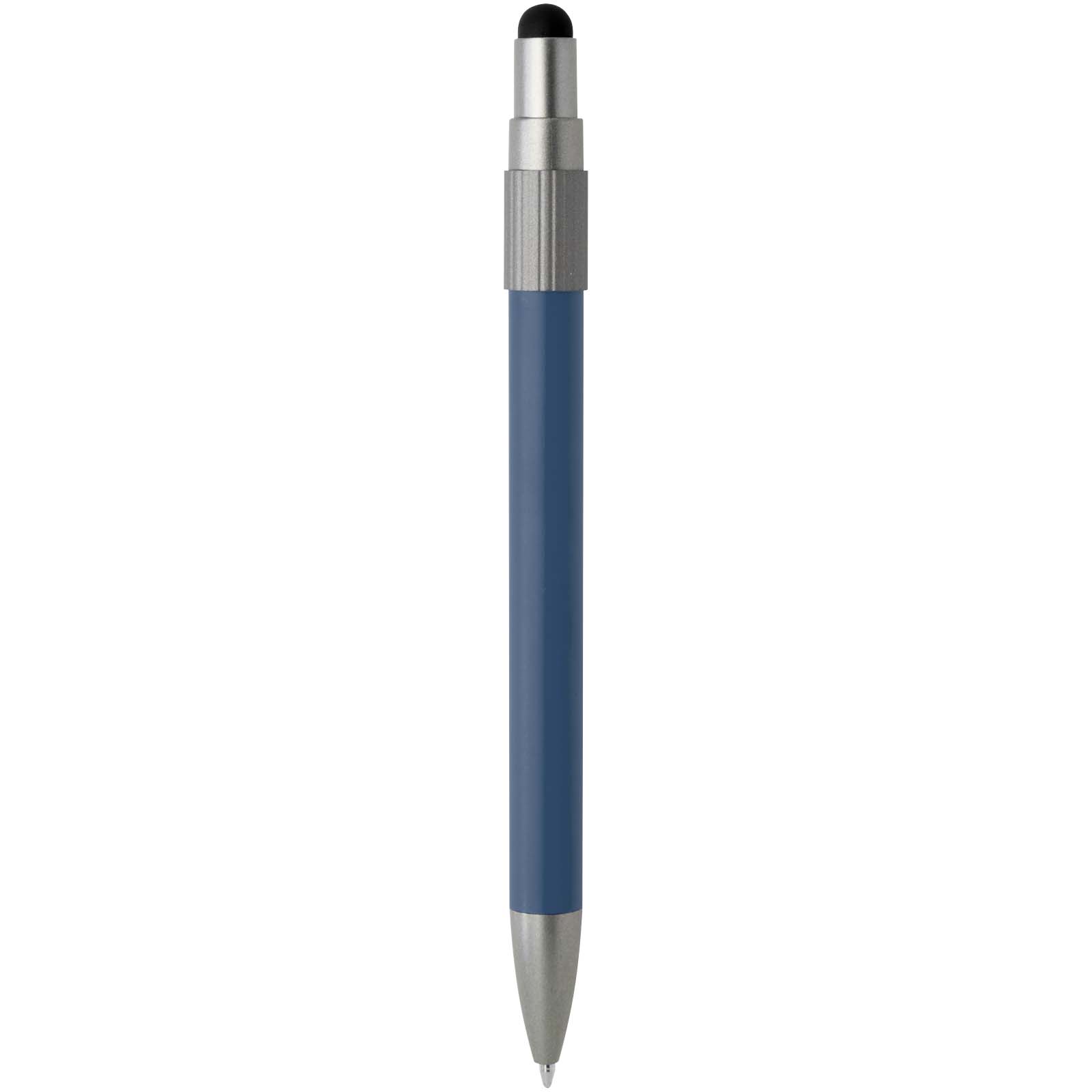Rill RCS recycelter Kugelschreiber mit Stylus und Fidget Spinner (blaue Mine) Ozeanblau