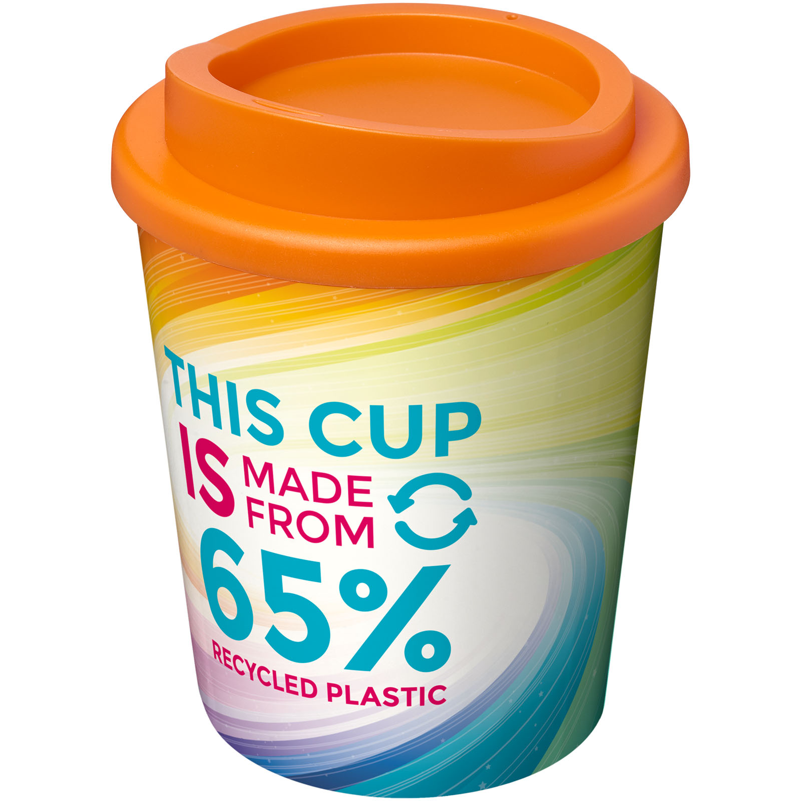 Brite-Americano® Eco Isolierbecher, 250 ml orange