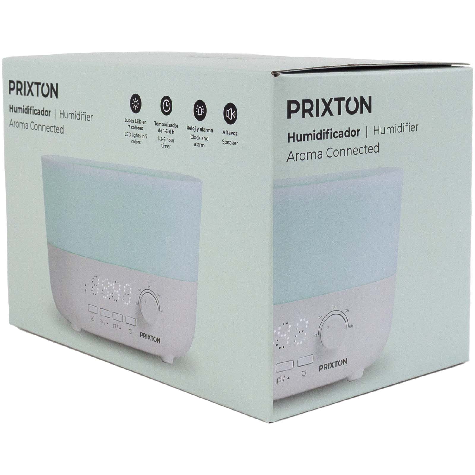 Prixton Connected 4-in-1 Aroma Luftbefeuchter weiss
