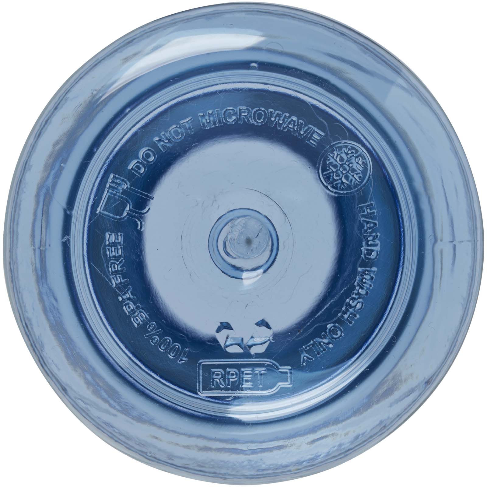 Illuminate 600 ml RPET-Wasserflasche hellblau