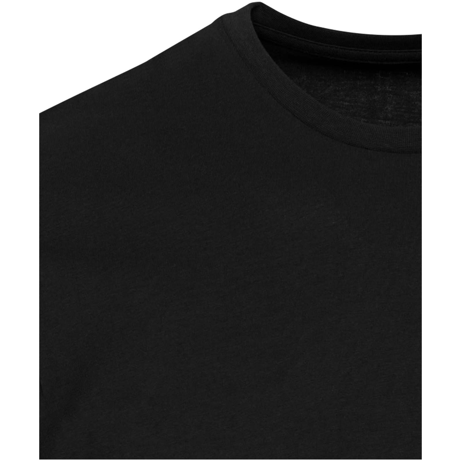 Azurite 160 g/m² Kurzärmeliges T-Shirt Bio Baumwolle (OCS), unisex schwarz