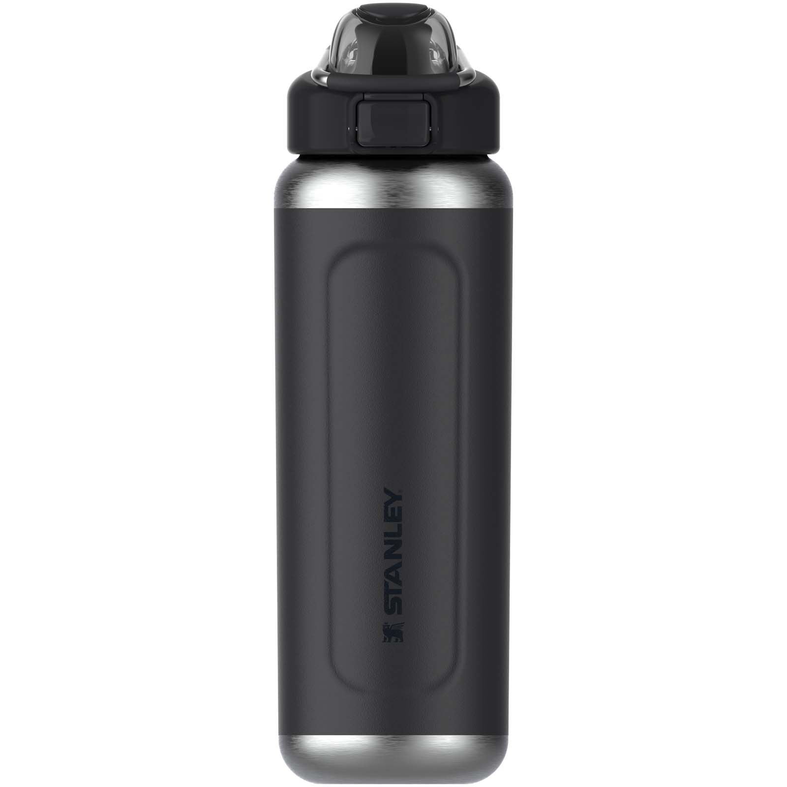 Stanley Classic Wellspring 710 ml isolierte Flasche aus recyceltem Edelstahl schwarz
