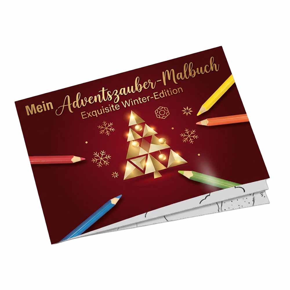 Malbuch Mini A7 - Weihnachtliches