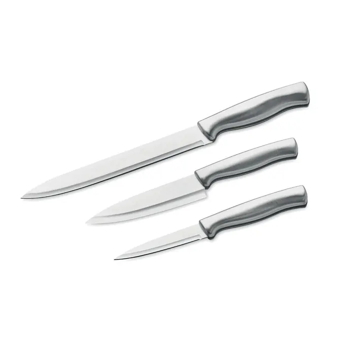 Messer-Set Edelstahl 3-tlg.