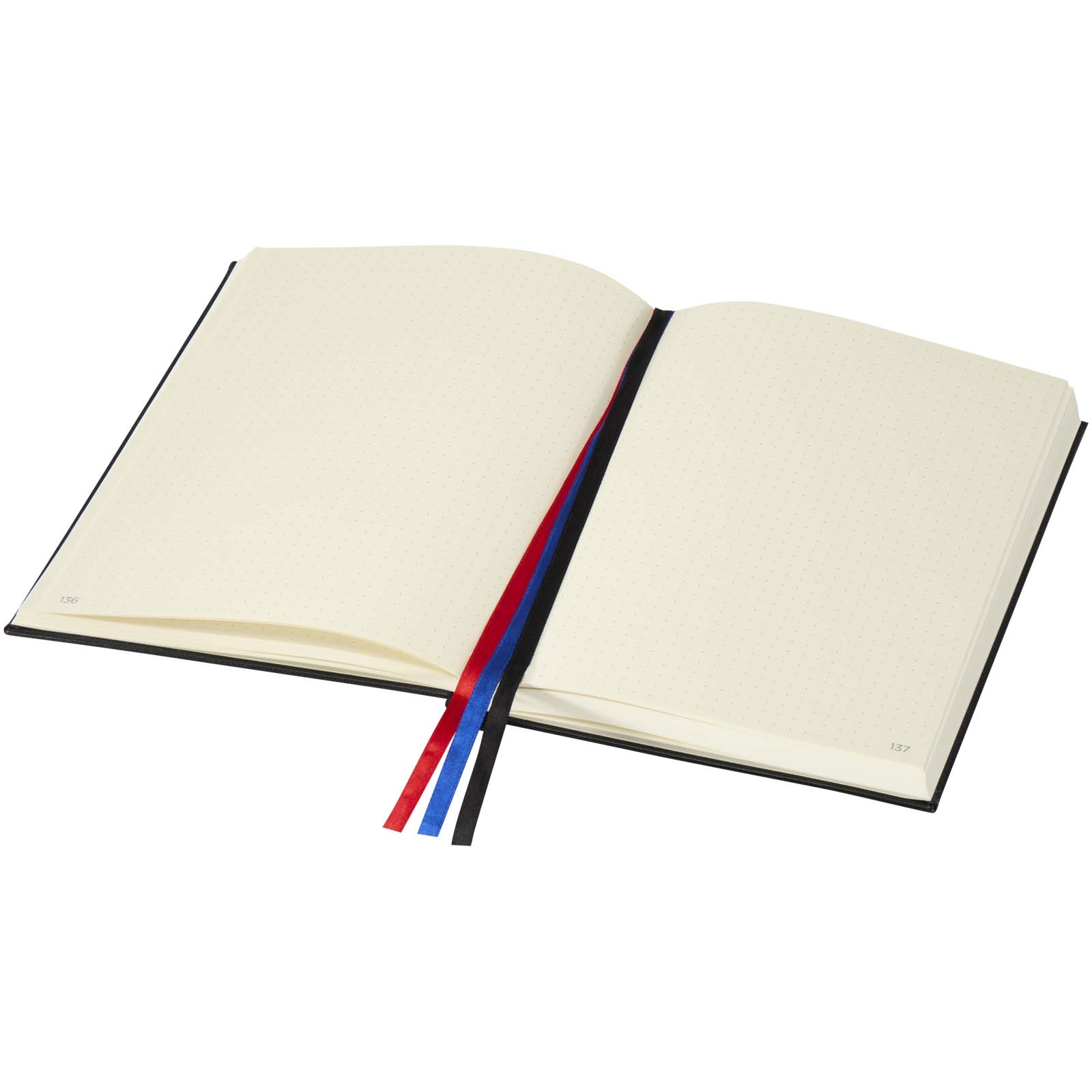 Alder A5 Hardcover Notizbuch schwarz