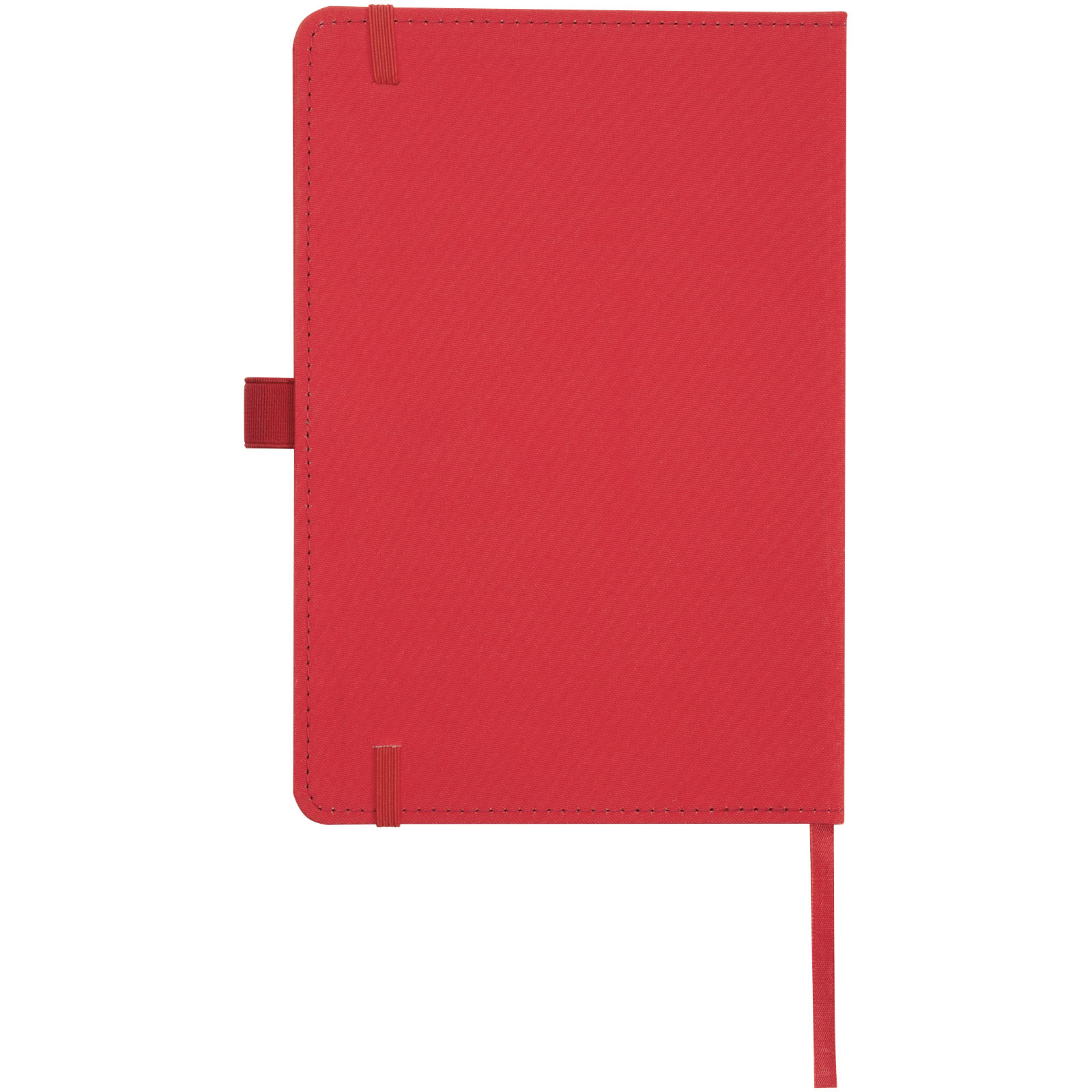 Thalaasa Hardcover Notizbuch aus Ozean Kunststoff rot
