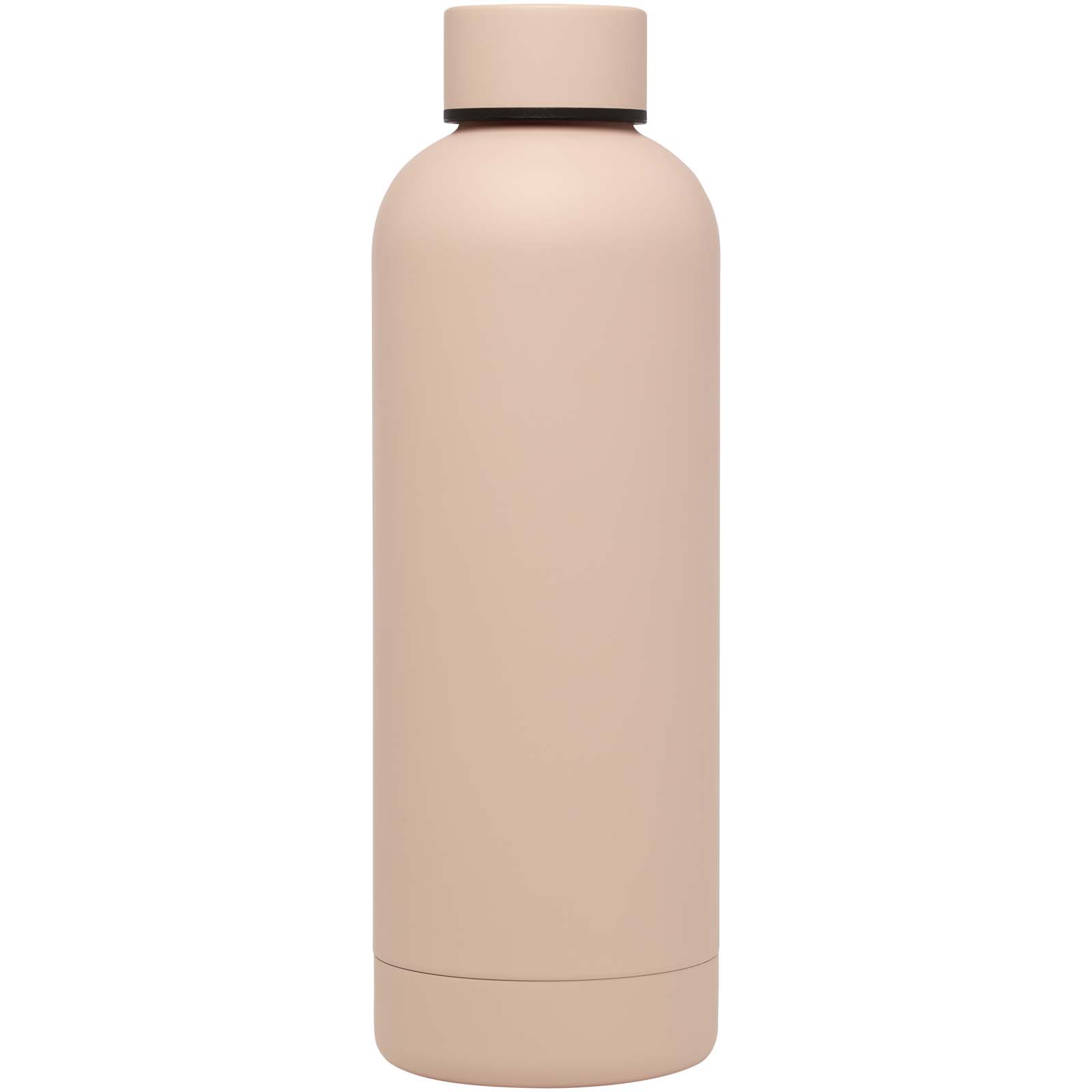 Spring 500 ml RCS-zertifizierte Kupfer-Vakuum Isolierflasche aus recyceltem Edelstahl zartes rosé