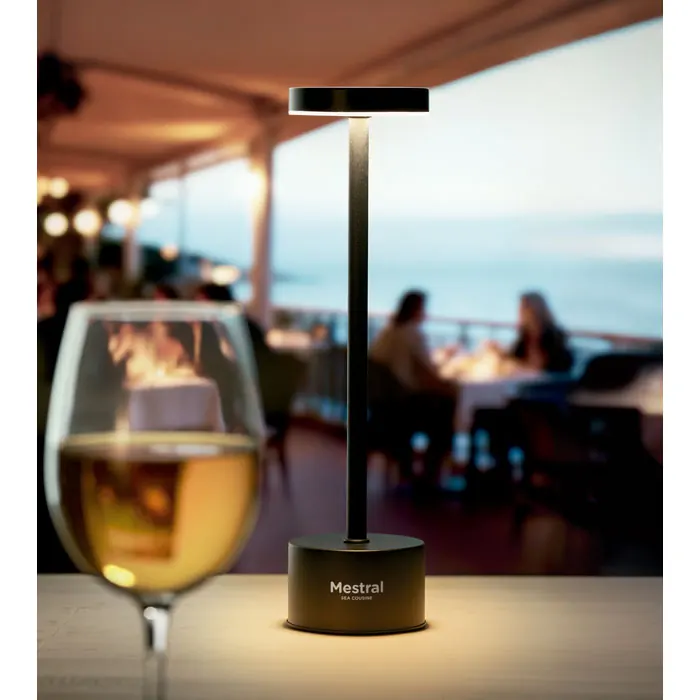 USB-Tischlampe aus Aluminium
