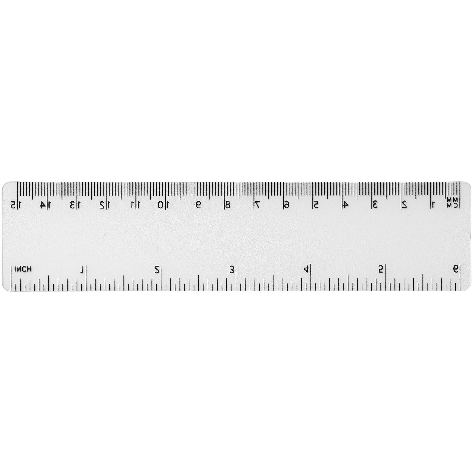 Rothko 15 cm Kunststofflineal transparent