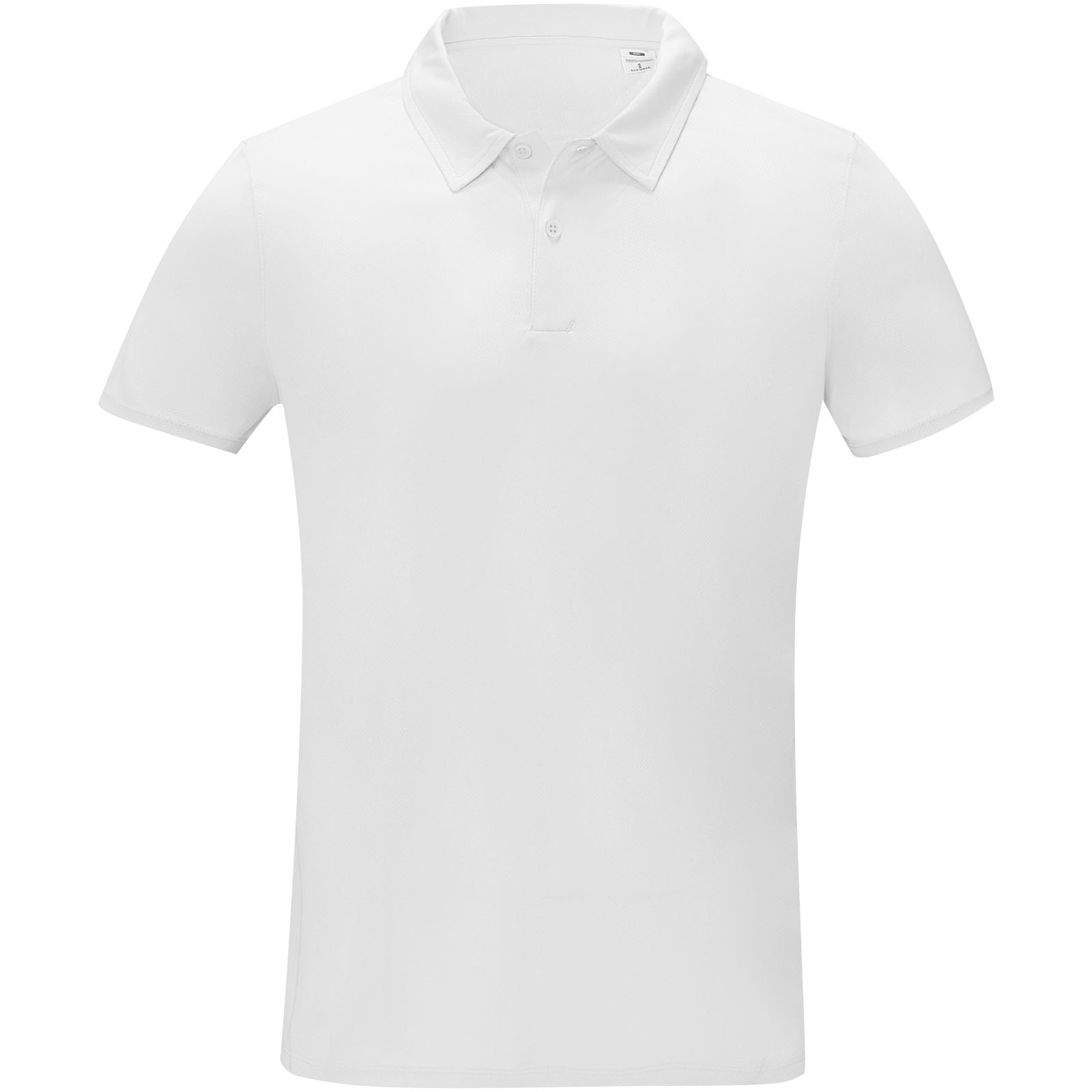 Deimos 105 g/m² Poloshirt cool fit mit Kurzärmeln für Herren weiss