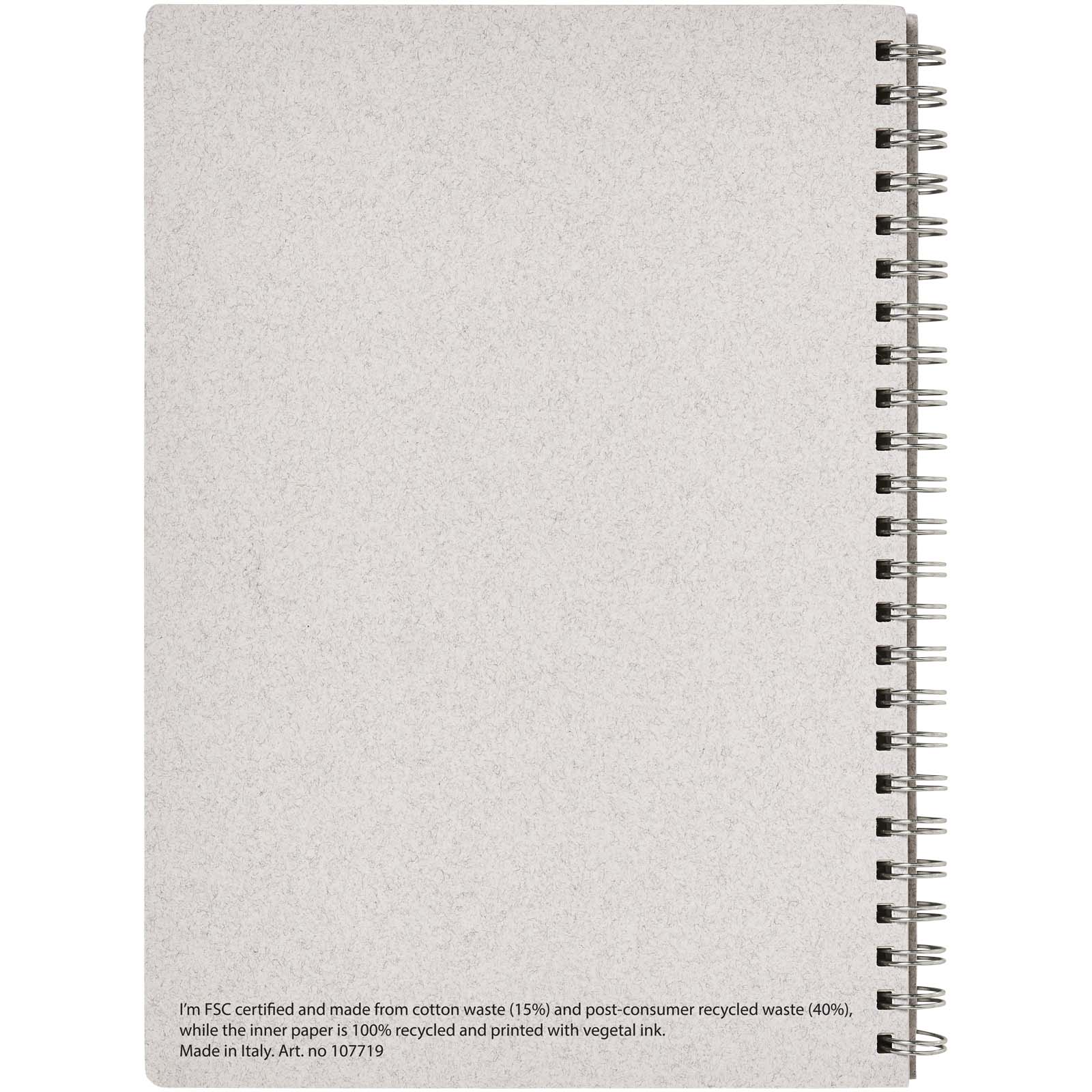 Bianco A5 Spiralnotizbuch weiss