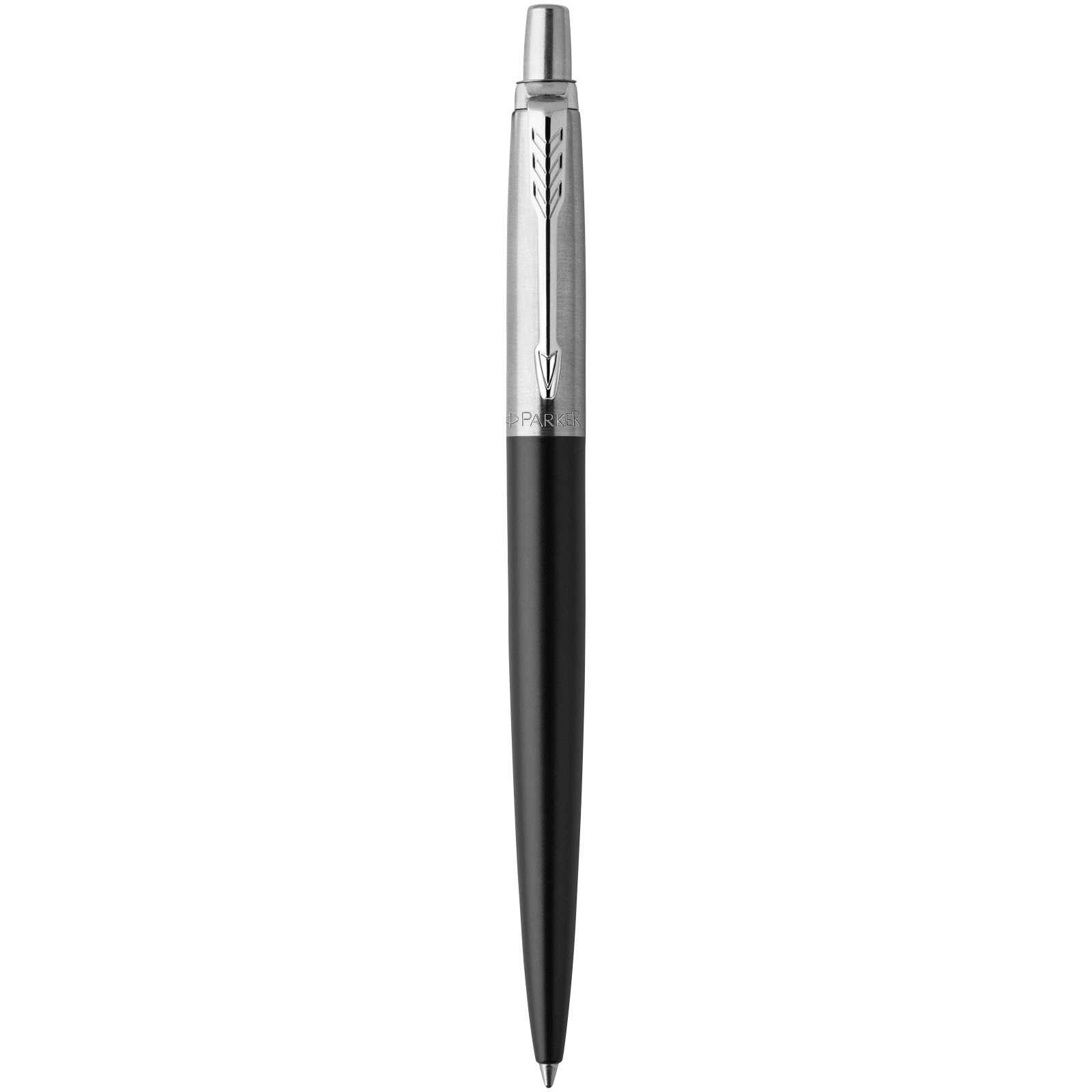 Parker Jotter Bond Street Kugelschreiber (blaue Mine) schwarz, silber