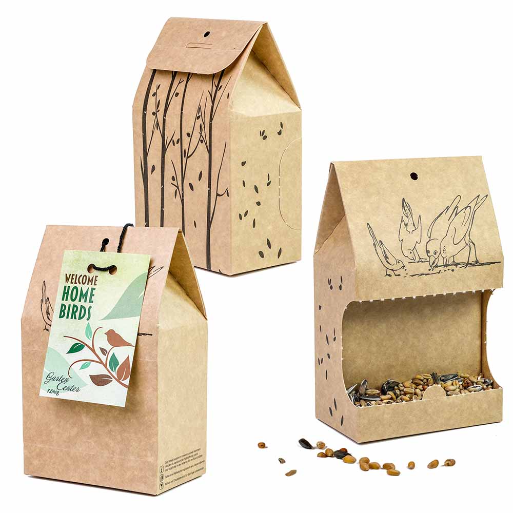 Vogelfutter To-Go - Weihnachten