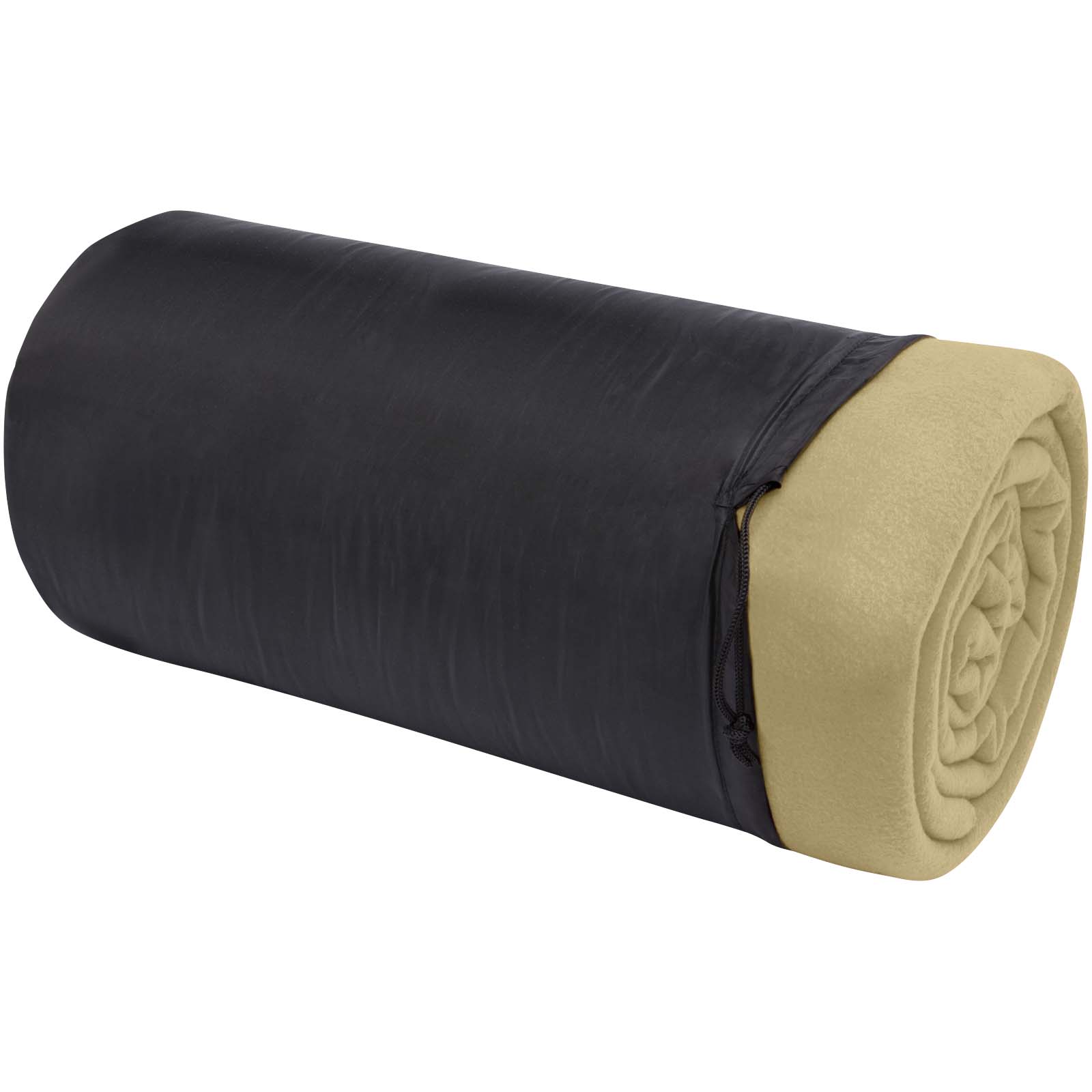 Huggy Fleecedecke mit Hülle 220 × 250 cm beige