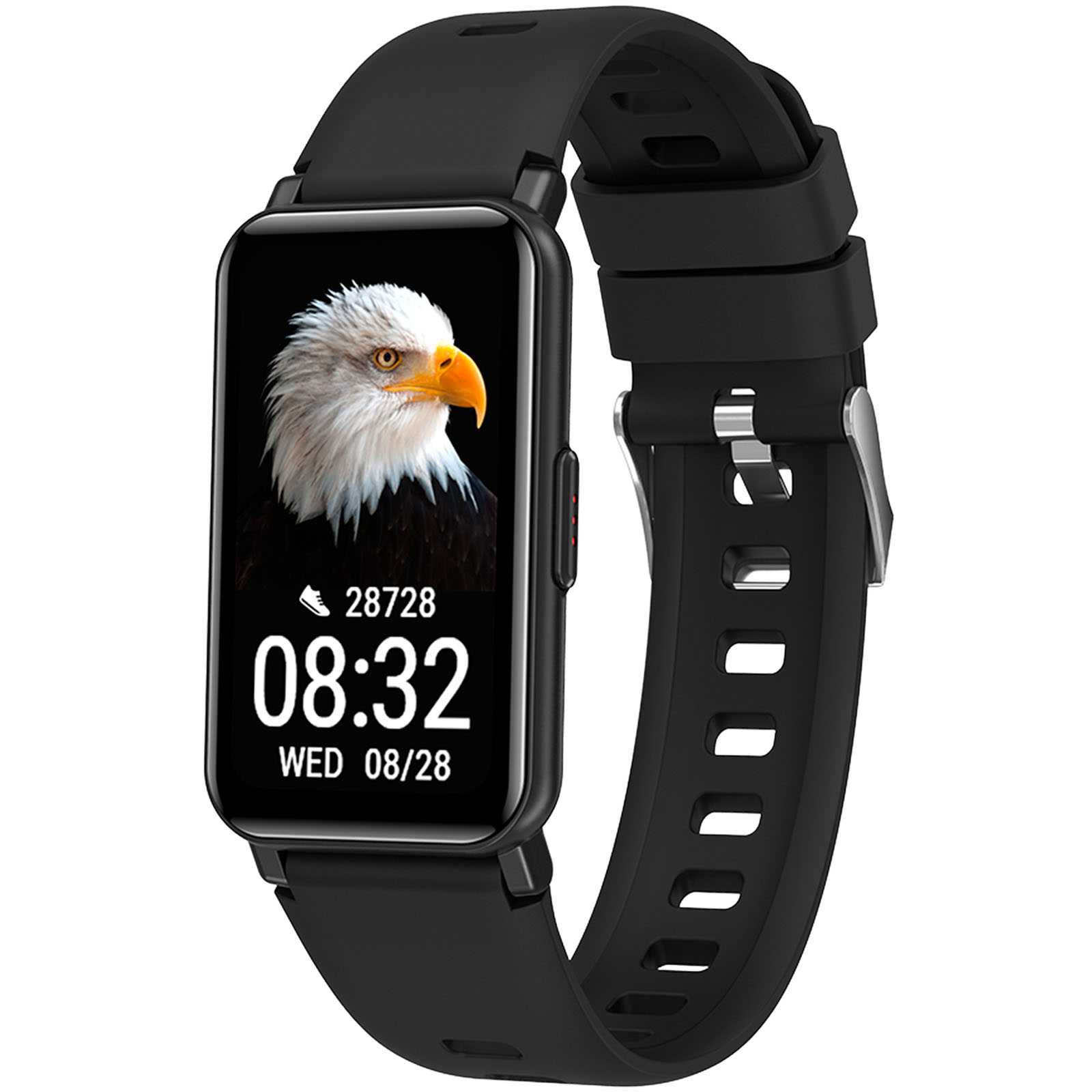 Prixton AT806 Multisport-Smartband mit GPS schwarz