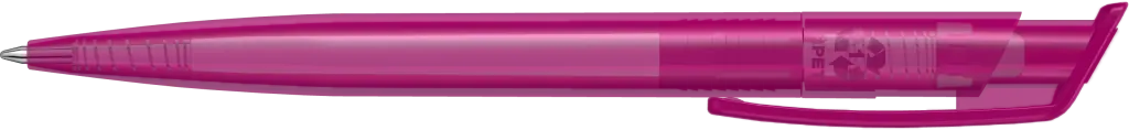 RECYCLED PET PEN transparent Druckkugelschreiber