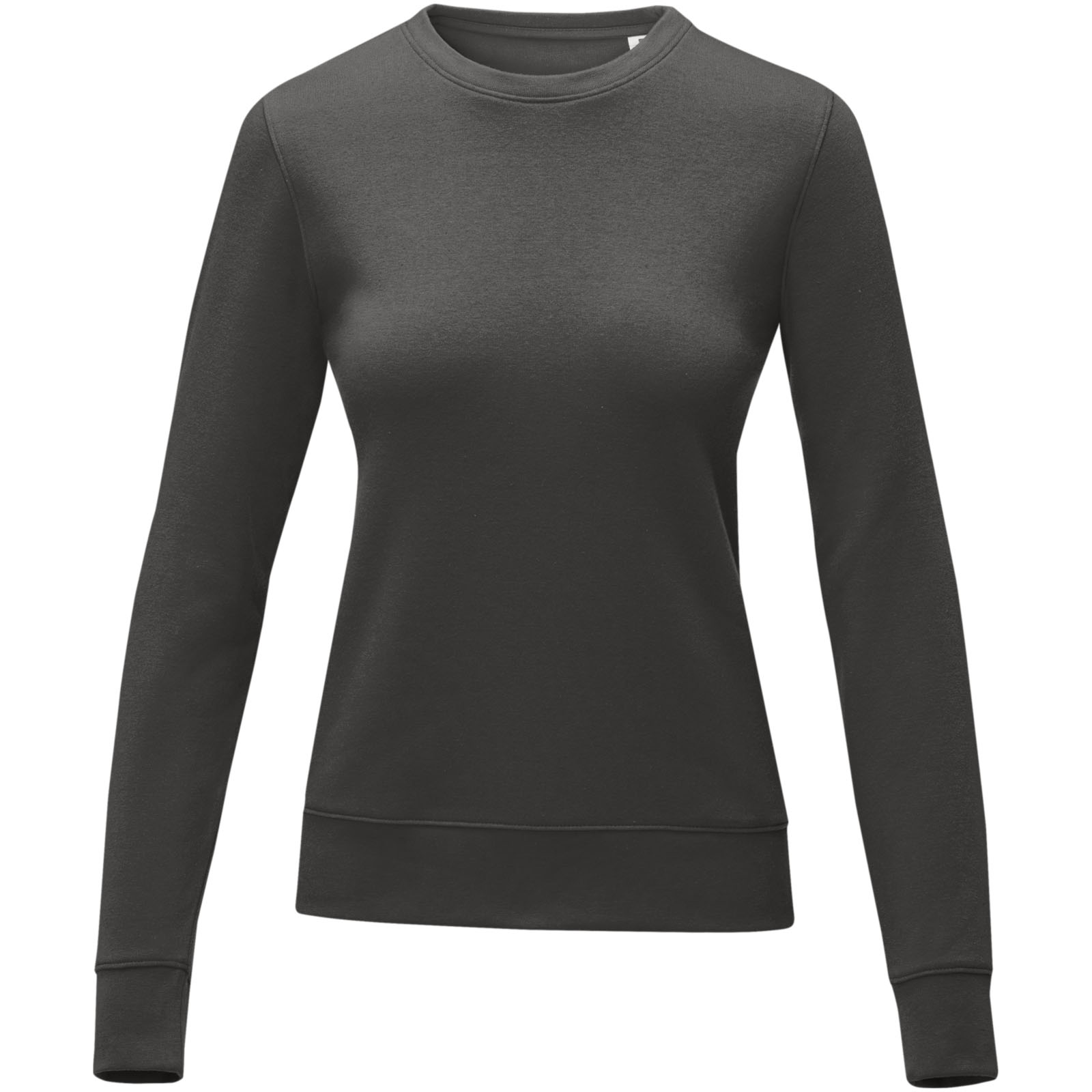 Zenon Damenpullover mit Rundhalsausschnitt storm grey