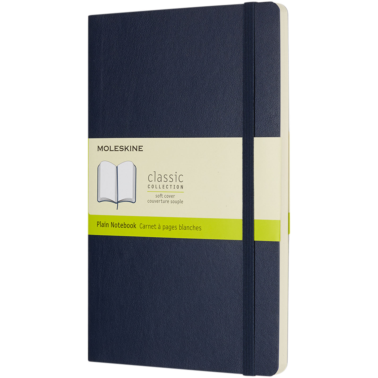 Moleskine Classic Softcover Notizbuch L – blanko saphir